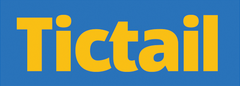The Tictail logo (in typically Swedish colour scheme)