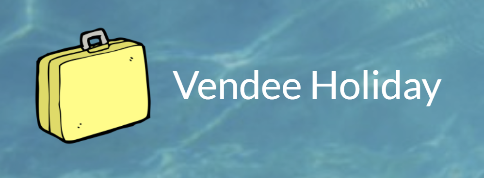 The Vendee Holiday logo (yellow suitcase)
